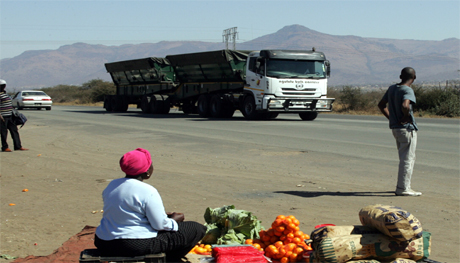 Trucking Around the Tip of Africa